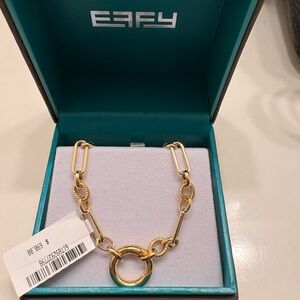 Effy Gold Link Bracelet